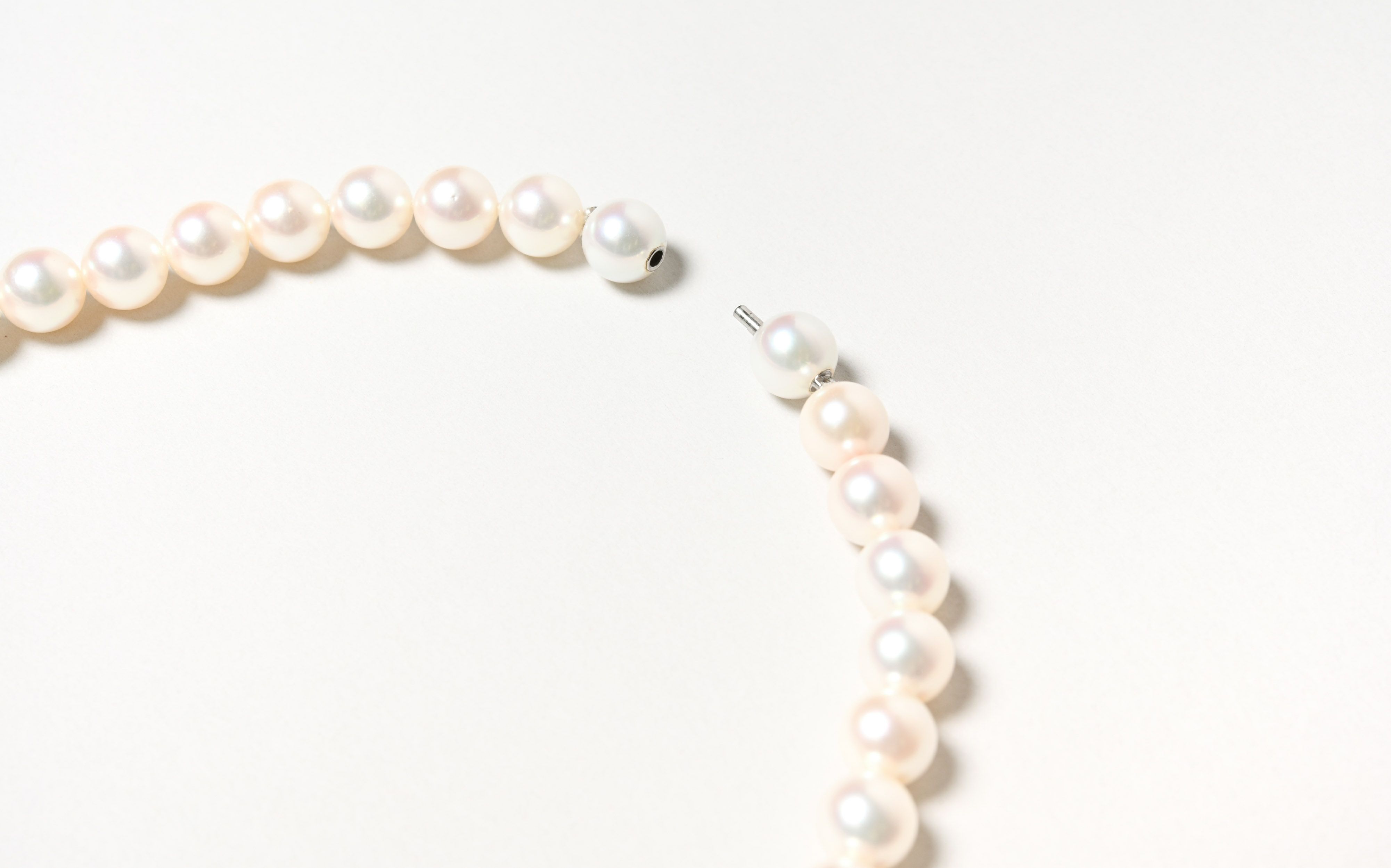アコヤパールナチュラルグレーネックレス約9.5mm | MADAMA