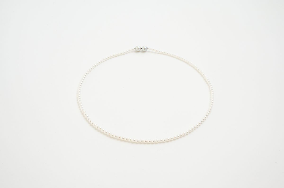 照り艶最強 訳ありホワイト あこやベビーパール 3mm 希少サイズ 楽天