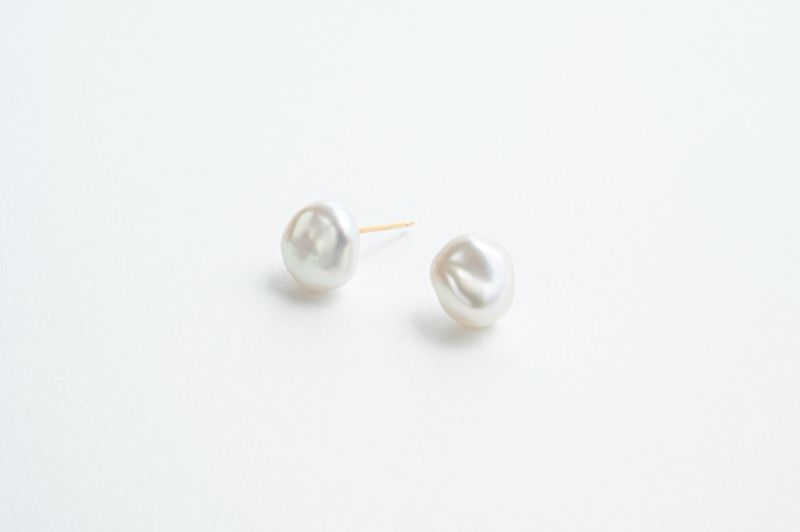 淡水パール バロックパール　ピアス　変形 imgrc0104908530.jpg